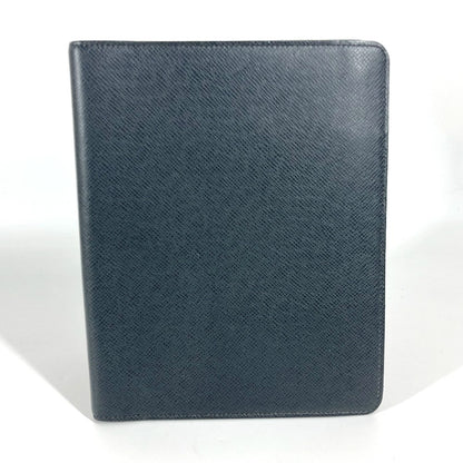 LOUIS VUITTON Note cover R20409 Taiga Leather black Taiga Agenda Bureau