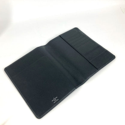 LOUIS VUITTON Note cover R20409 Taiga Leather black Taiga Agenda Bureau