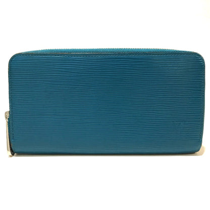 LOUIS VUITTON Long Wallet Purse M60311 Epi Leather blue Epi Zippy wallet