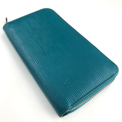 LOUIS VUITTON Long Wallet Purse M60311 Epi Leather blue Epi Zippy wallet