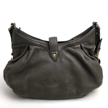 LOUIS VUITTON Shoulder Bag M95768 monogram mahina leather gray Monogram Mahina XS Women Used Authentic