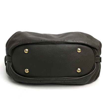 LOUIS VUITTON Shoulder Bag M95768 monogram mahina leather gray Monogram Mahina XS Women Used Authentic