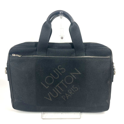 LOUIS VUITTON Business bag N58035 Damier Jean Canvas black Damier Jean Associate GM