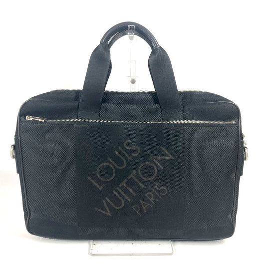 LOUIS VUITTON Business bag N58035 Damier Jean Canvas black Damier Jean Associate GM