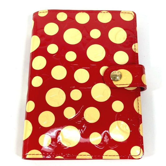 LOUIS VUITTON Notebook cover M91518 Amuro Mouton Merino By color Monogram Vernis Yayoi Kusama collaboration Agenda PM