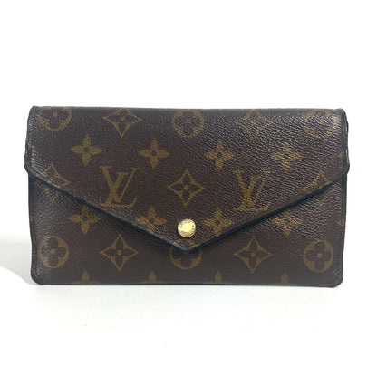 LOUIS VUITTON Long Wallet Purse M62155 Monogram canvas Brown Monogram Portefeuille Jeanne