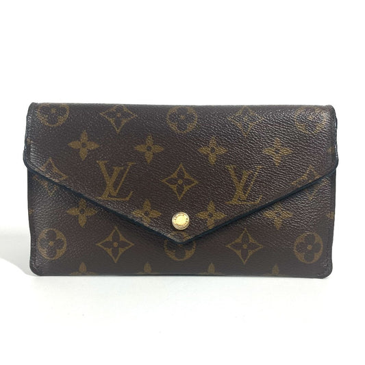 LOUIS VUITTON Long Wallet Purse M62155 Monogram canvas Brown Monogram Portefeuille Jeanne