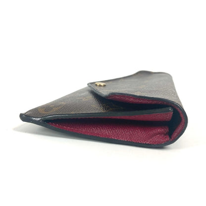 LOUIS VUITTON Long Wallet Purse M62155 Monogram canvas Brown Monogram Portefeuille Jeanne