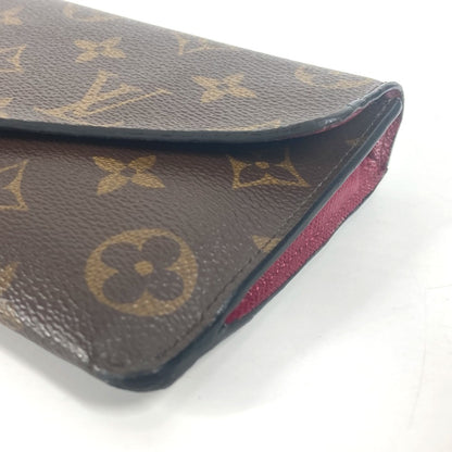 LOUIS VUITTON Long Wallet Purse M62155 Monogram canvas Brown Monogram Portefeuille Jeanne