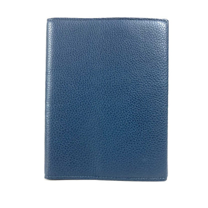 LOUIS VUITTON Note cover leather Navy Books Notepads logo