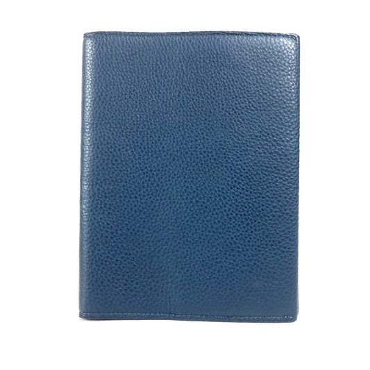 LOUIS VUITTON Note cover leather Navy Books Notepads logo