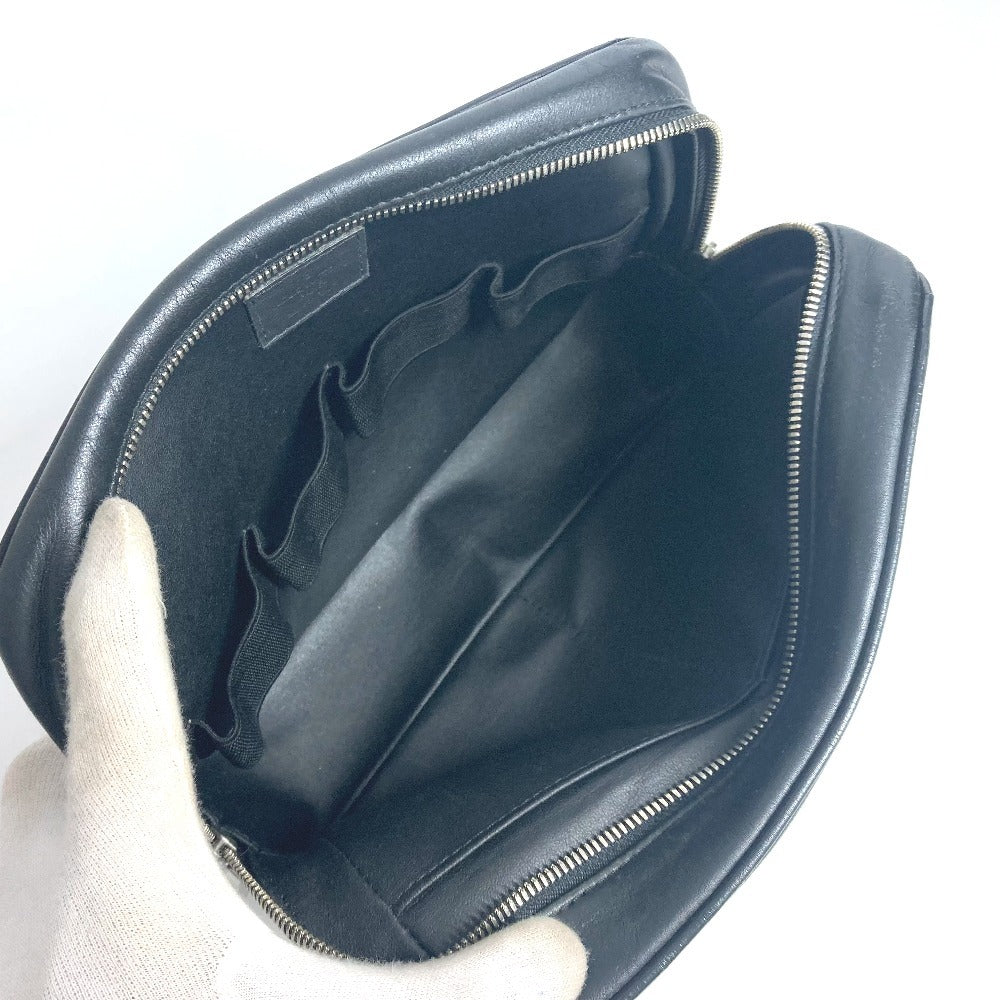 LOUIS VUITTON business bag N23347 Damier Anfini Leather black Damier Anfini Truth Toilette