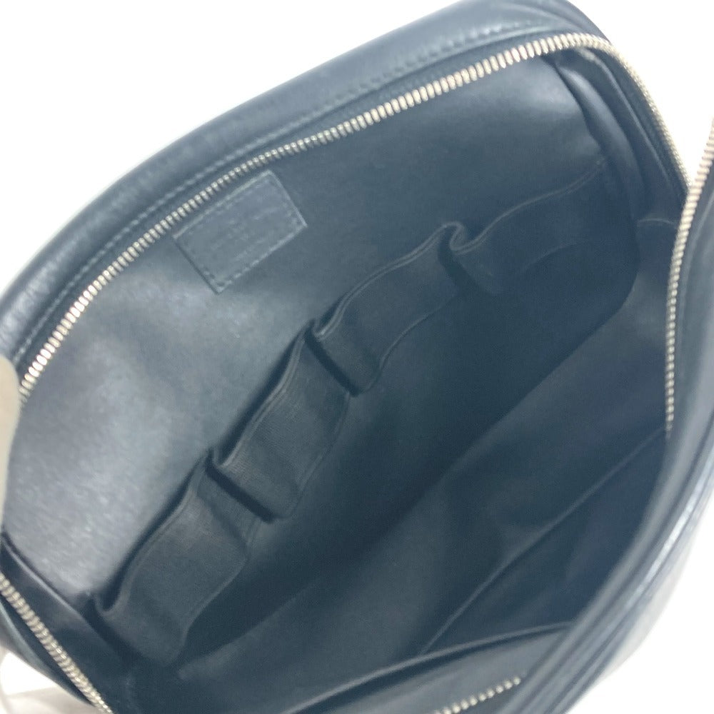 LOUIS VUITTON business bag N23347 Damier Anfini Leather black Damier Anfini Truth Toilette