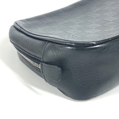 LOUIS VUITTON business bag N23347 Damier Anfini Leather black Damier Anfini Truth Toilette
