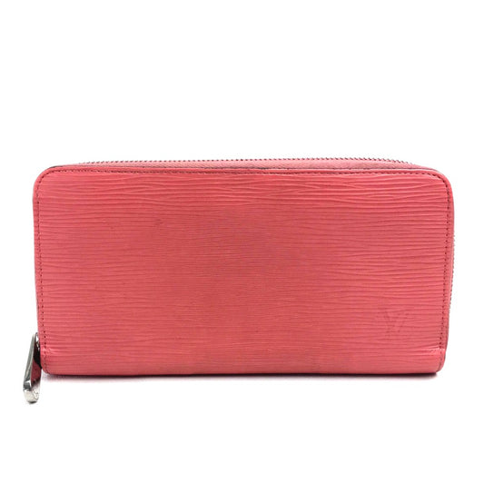 LOUIS VUITTON Long Wallet Purse M60663 Epi Leather Pink type Epi Zippy wallet