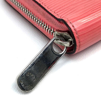 LOUIS VUITTON Long Wallet Purse M60663 Epi Leather Pink type Epi Zippy wallet