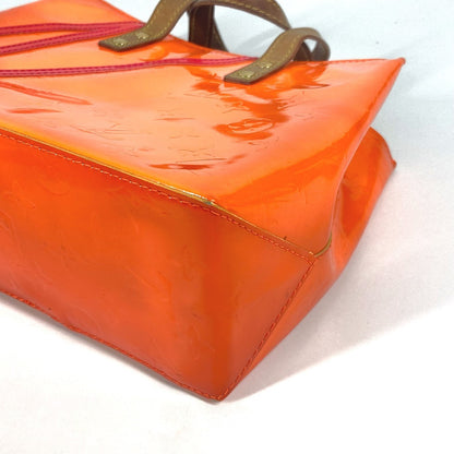 LOUIS VUITTON Tote Bag M91905 Monogram Vernis Orange Monogram Vernis Fluo Lead PM