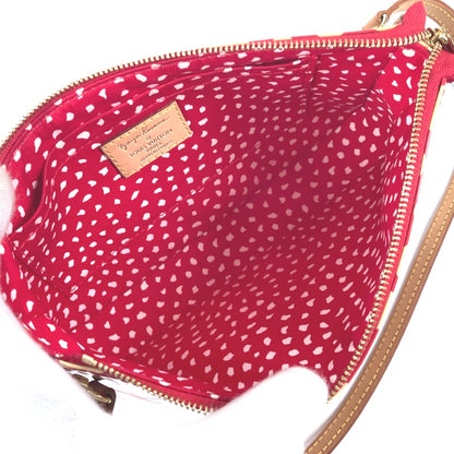 LOUIS VUITTON Shoulder Bag M91428 Patent leather Red Vernis Yayoi Kusama collaboration Dot Infinity Pochette Accessories Women Used Authentic