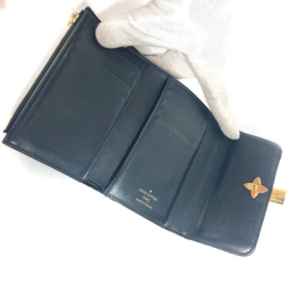 LOUIS VUITTON Trifold wallet M62578 Monogram canvas Brown Monogram Portefeuille Flower Compact