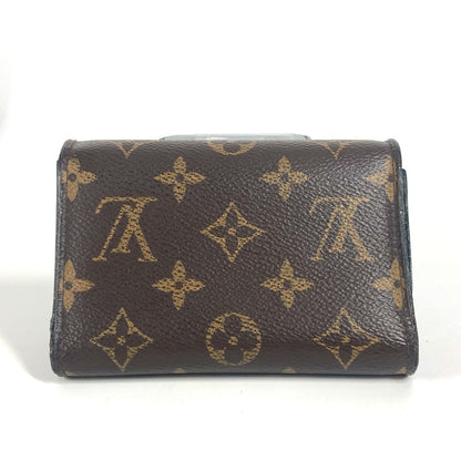 LOUIS VUITTON Trifold wallet M62578 Monogram canvas Brown Monogram Portefeuille Flower Compact