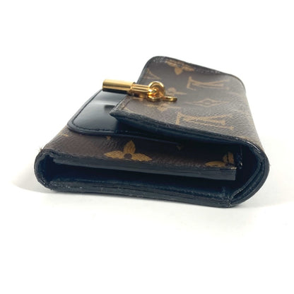 LOUIS VUITTON Trifold wallet M62578 Monogram canvas Brown Monogram Portefeuille Flower Compact
