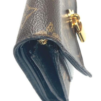 LOUIS VUITTON Trifold wallet M62578 Monogram canvas Brown Monogram Portefeuille Flower Compact