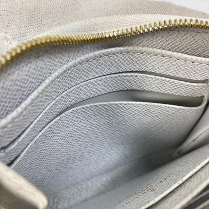 LOUIS VUITTON Coin case M63994 Epi Leather white epi love lock Zip around purse