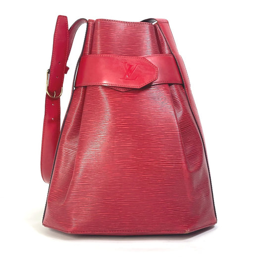 LOUIS VUITTON Shoulder Bag M80193  Epi Leather Red Epi Sack de Paul