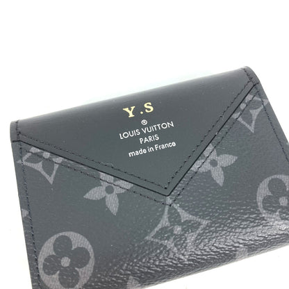 LOUIS VUITTON Card Case GI0198 Monogram Eclipse Canvas black Etui cult arseine