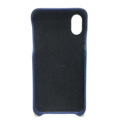 LOUIS VUITTON iPhone case M67680 Taiga Leather, Monogram Canvas blue Taigalama IPHONE / Bumper XS