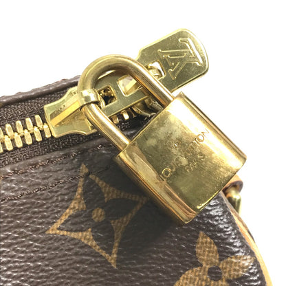 LOUIS VUITTON Handbag ‚l41112 Monogram canvas Brown Mini Boston Duffel Bag Shoulder Bag Bag Speedy bandouliere30 Women Used Authentic
