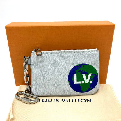 LOUIS VUITTON Coin case M67809 Monogram canvas white Coin Pocket Wallet Zipped pouch PM