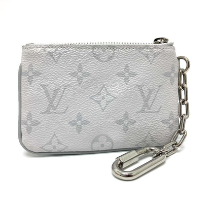 LOUIS VUITTON Coin case M67809 Monogram canvas white Coin Pocket Wallet Zipped pouch PM