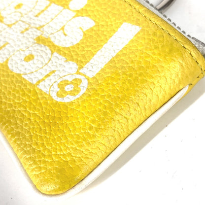 LOUIS VUITTON Coin case M80845 leather yellow Everyday LV Pochette Cre