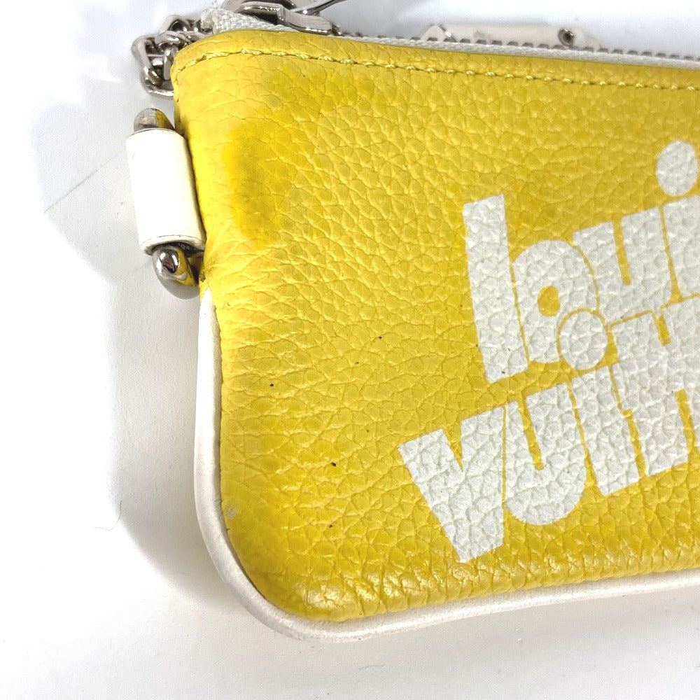 LOUIS VUITTON Coin case M80845 leather yellow Everyday LV Pochette Cre