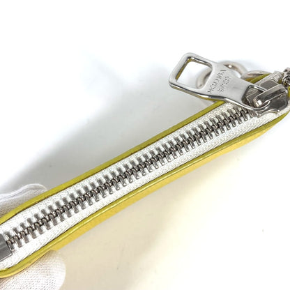 LOUIS VUITTON Coin case M80845 leather yellow Everyday LV Pochette Cre