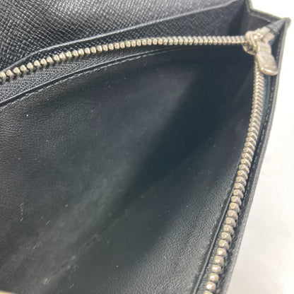 LOUIS VUITTON Long Wallet Purse N62655 Damier Grafitto Canvas black Damier Grafitte Portefeuille Brazza