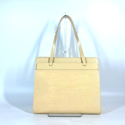 LOUIS VUITTON Tote Bag M5249A Epi Leather yellow Epi Croisette PM