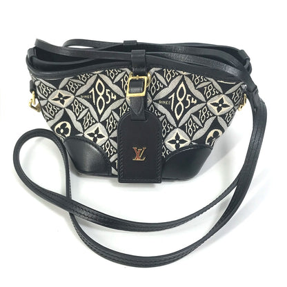 LOUIS VUITTON Shoulder Bag M69973 Jacquard black Monogram SINCE1854 Noe Peirce Women Used Authentic