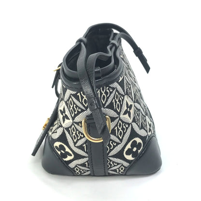 LOUIS VUITTON Shoulder Bag M69973 Jacquard black Monogram SINCE1854 Noe Peirce Women Used Authentic