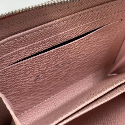 LOUIS VUITTON Coin case M63723 Epi Leather pink epi stories Zip around purse Women Used Authentic