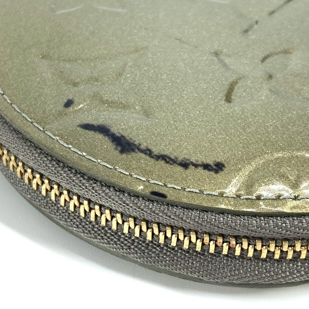LOUIS VUITTON Coin case M91387 Monogram Vernis gold Monogram Vernis portomone cock