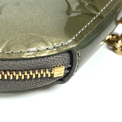 LOUIS VUITTON Coin case M91387 Monogram Vernis gold Monogram Vernis portomone cock