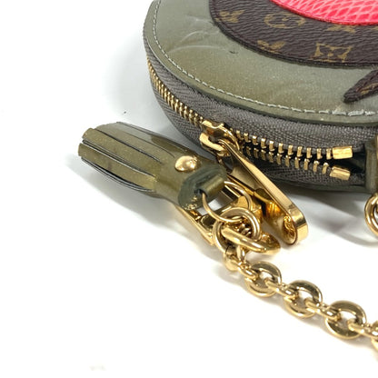 LOUIS VUITTON Coin case M91387 Monogram Vernis gold Monogram Vernis portomone cock