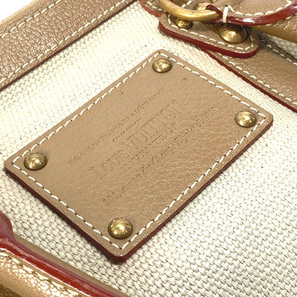 LOUIS VUITTON Handbag M48827 Canvas / Leather beige Antigua Sac de Nuit PM Women Used Authentic