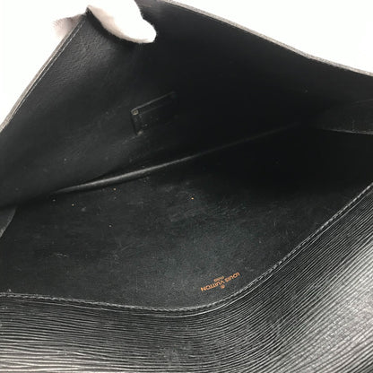 LOUIS VUITTON Clutch bag Ｍ54452 Epi Leather black Epi Porto Document Case