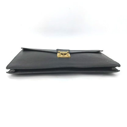 LOUIS VUITTON Clutch bag Ｍ54452 Epi Leather black Epi Porto Document Case