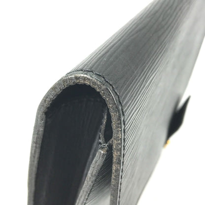 LOUIS VUITTON Clutch bag Ｍ54452 Epi Leather black Epi Porto Document Case
