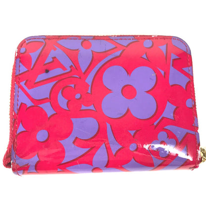 LOUIS VUITTON Coin case M90130 Patent leather purple 2014 Valentine Sweet Monogram Zip around purse