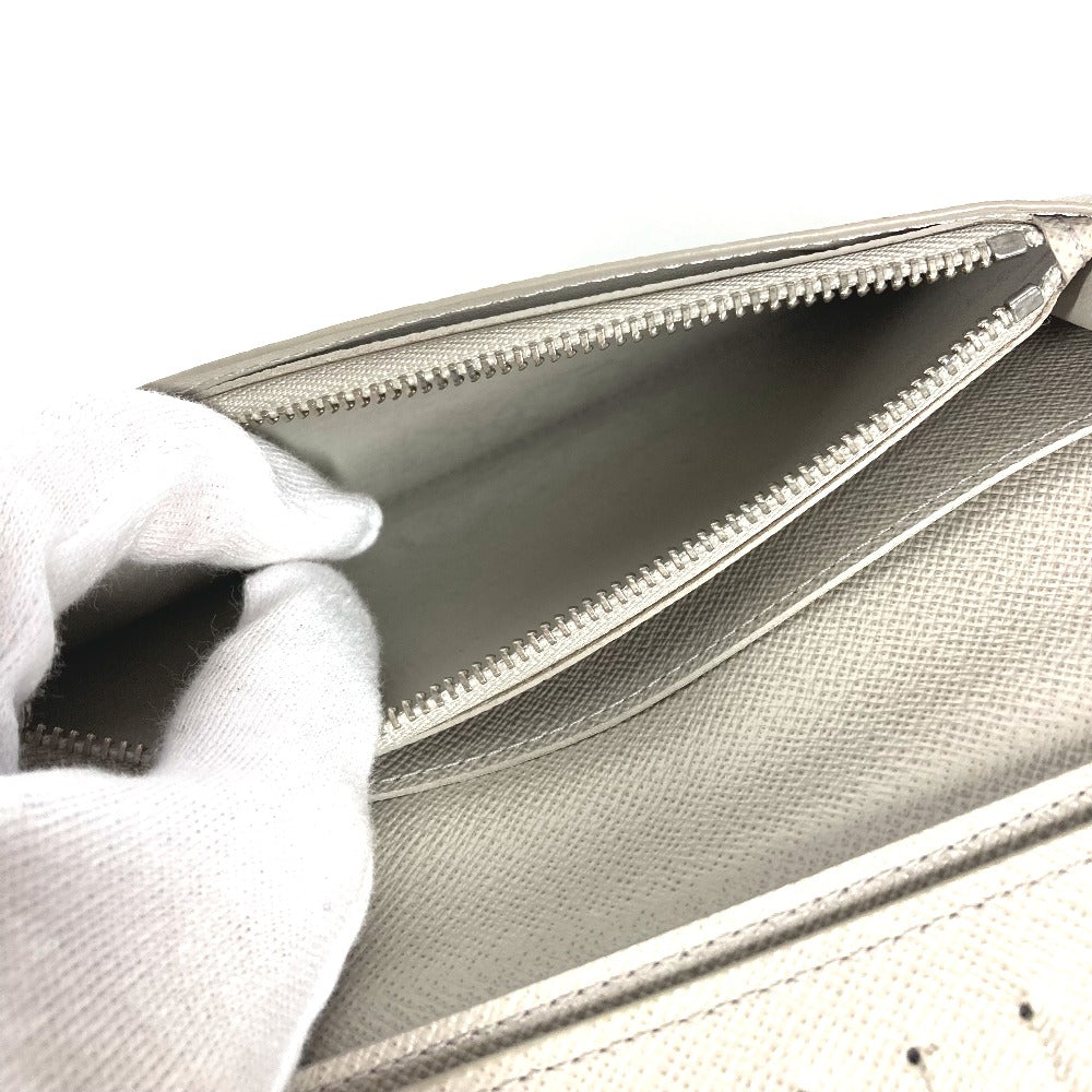 LOUIS VUITTON Long Wallet Purse M30557 Taiga Leather beige Taiga Portefeuille Blaza mens Used Authentic